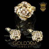 14K Gold Set jewelry voskya kompektner zolotiye komplekti  kupit online gold buy online voskya zarderi internet vacharq xanut (8)